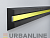 Защитный резиновый отбойник Urbanline RM-230-50 М-образной формы