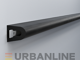 Деформационный резиновый отбойник Urbanline RDT-76-76