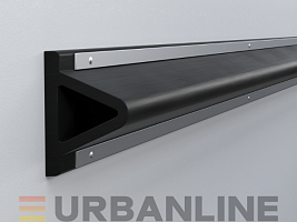 Деформационный резиновый отбойник Urbanline RMD-127-76