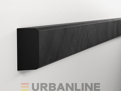 Защитный резиновый отбойник Urbanline RPK-127-54 прямоугольной формы